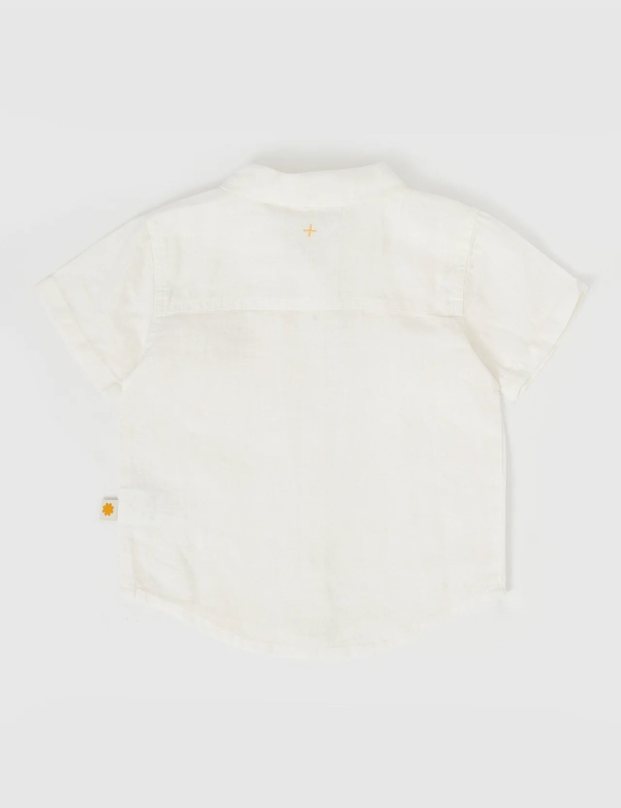 Holiday Linen Shirt Ivory