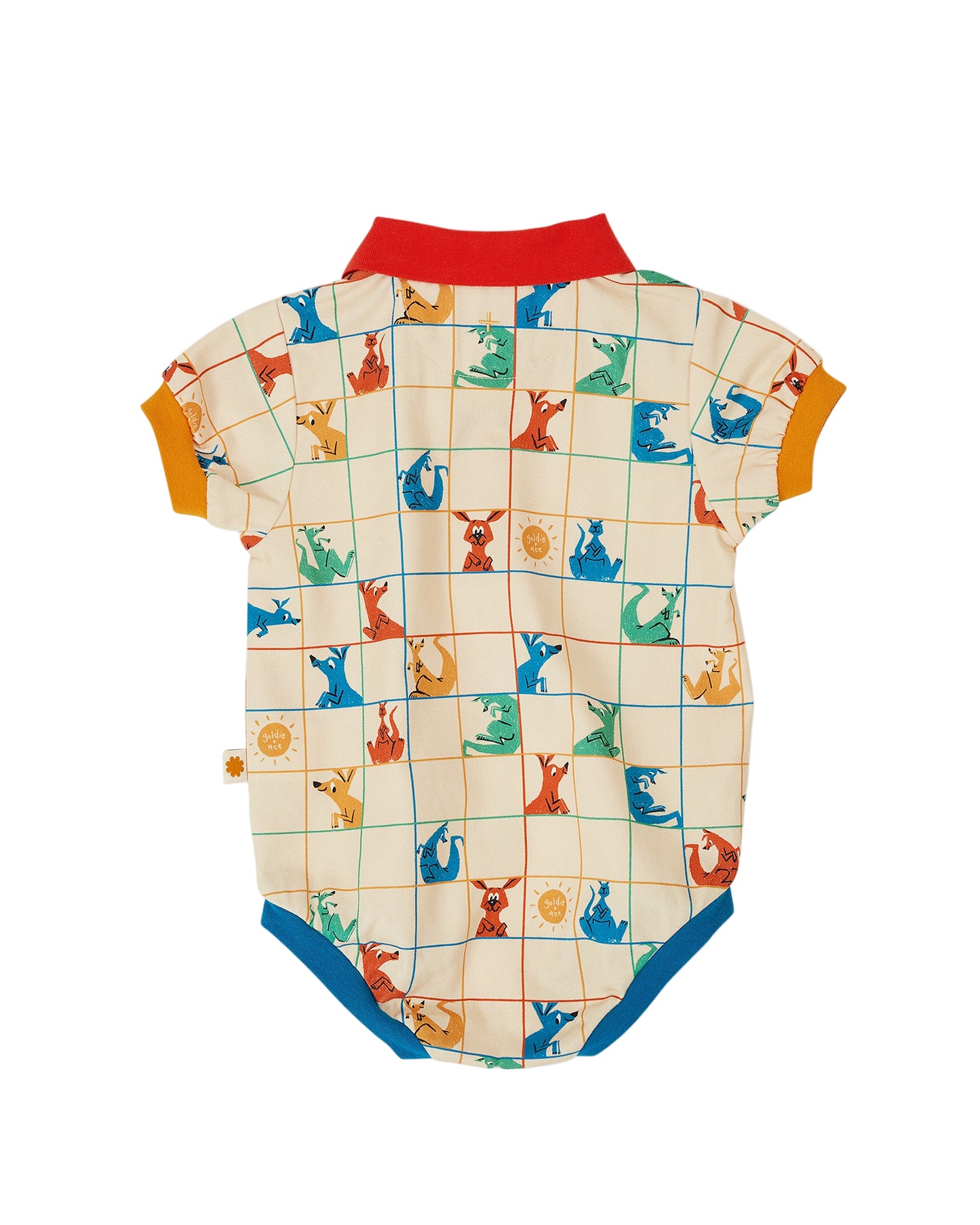 Hopscotch Polo Romper