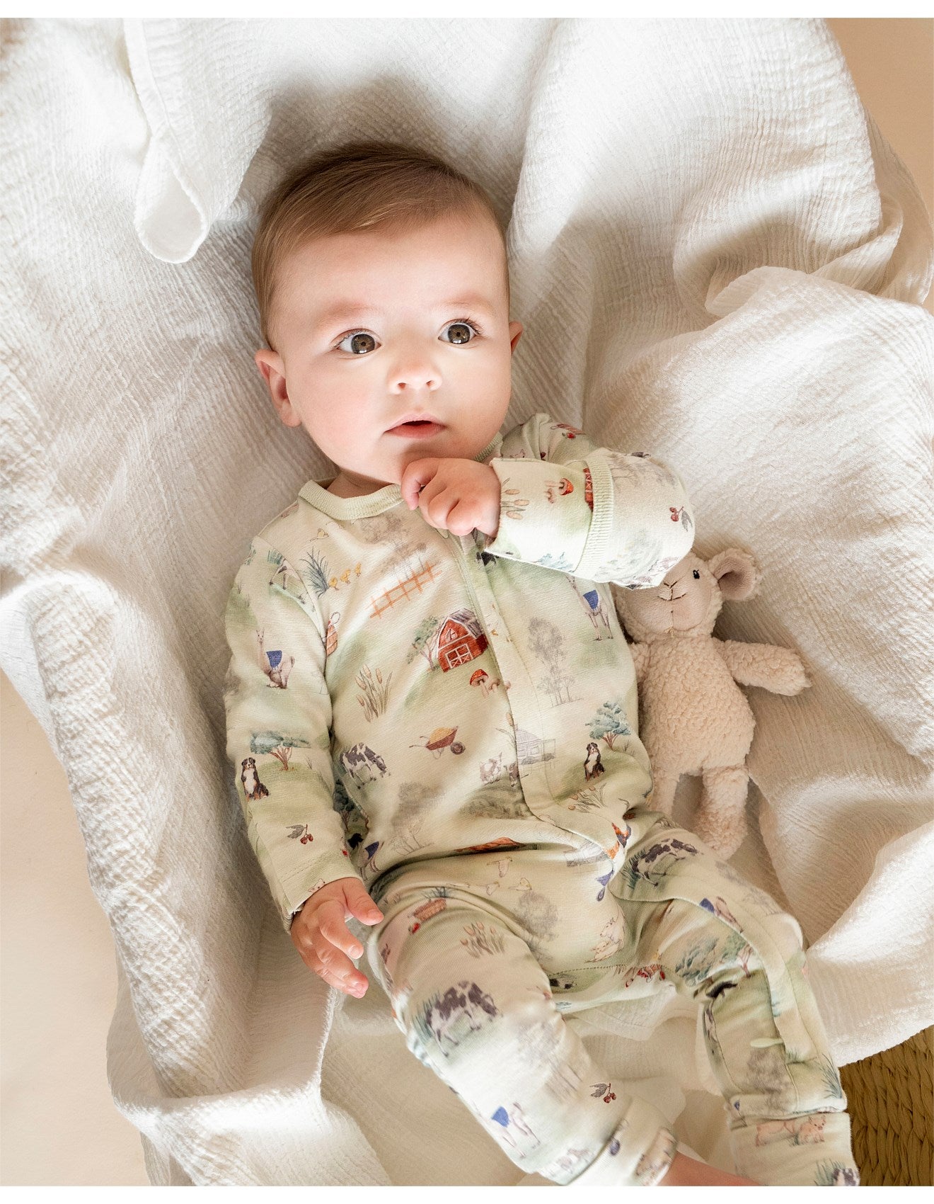 Hunter Organic LS Zipsuit