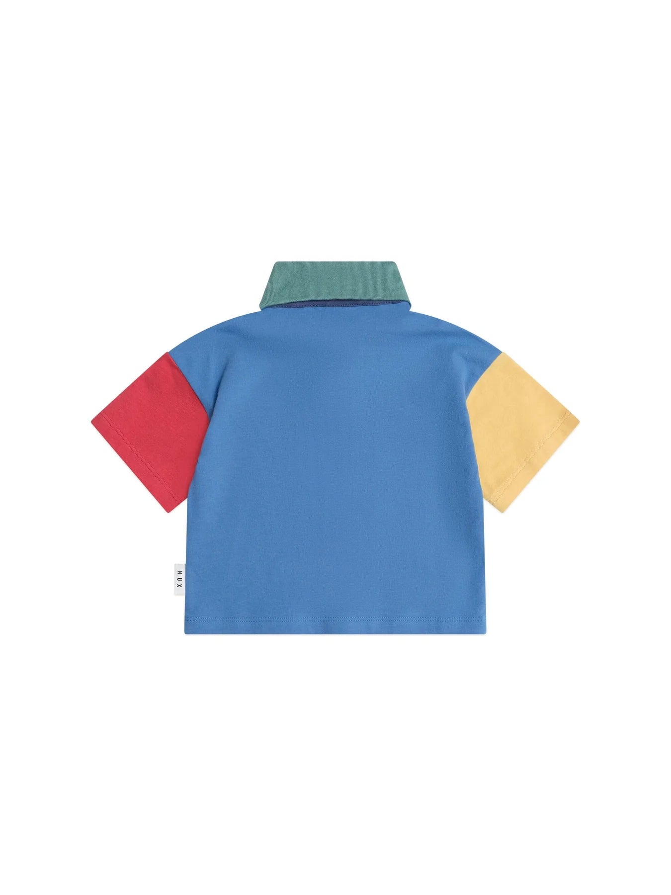 Colour Block Boxy Polo Tee