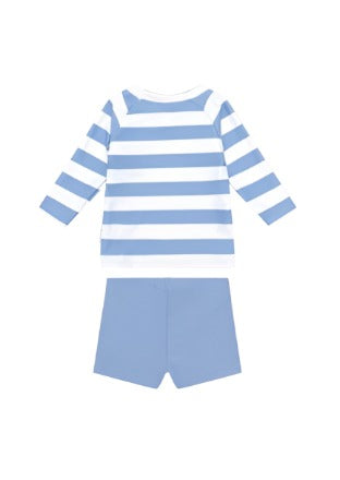 Huxbear Stripe Swim Set