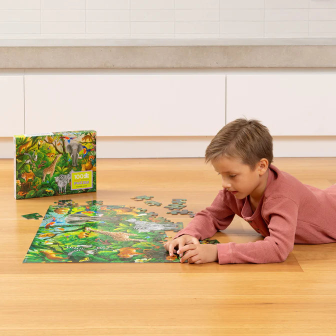 Holographic Puzzle Jungle Paradise - 100pc
