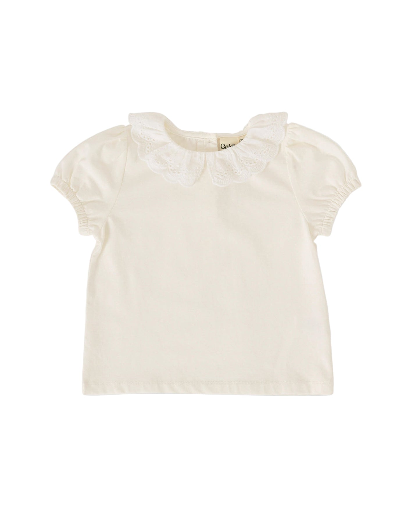 Laura Puff Sleeve Collar Top