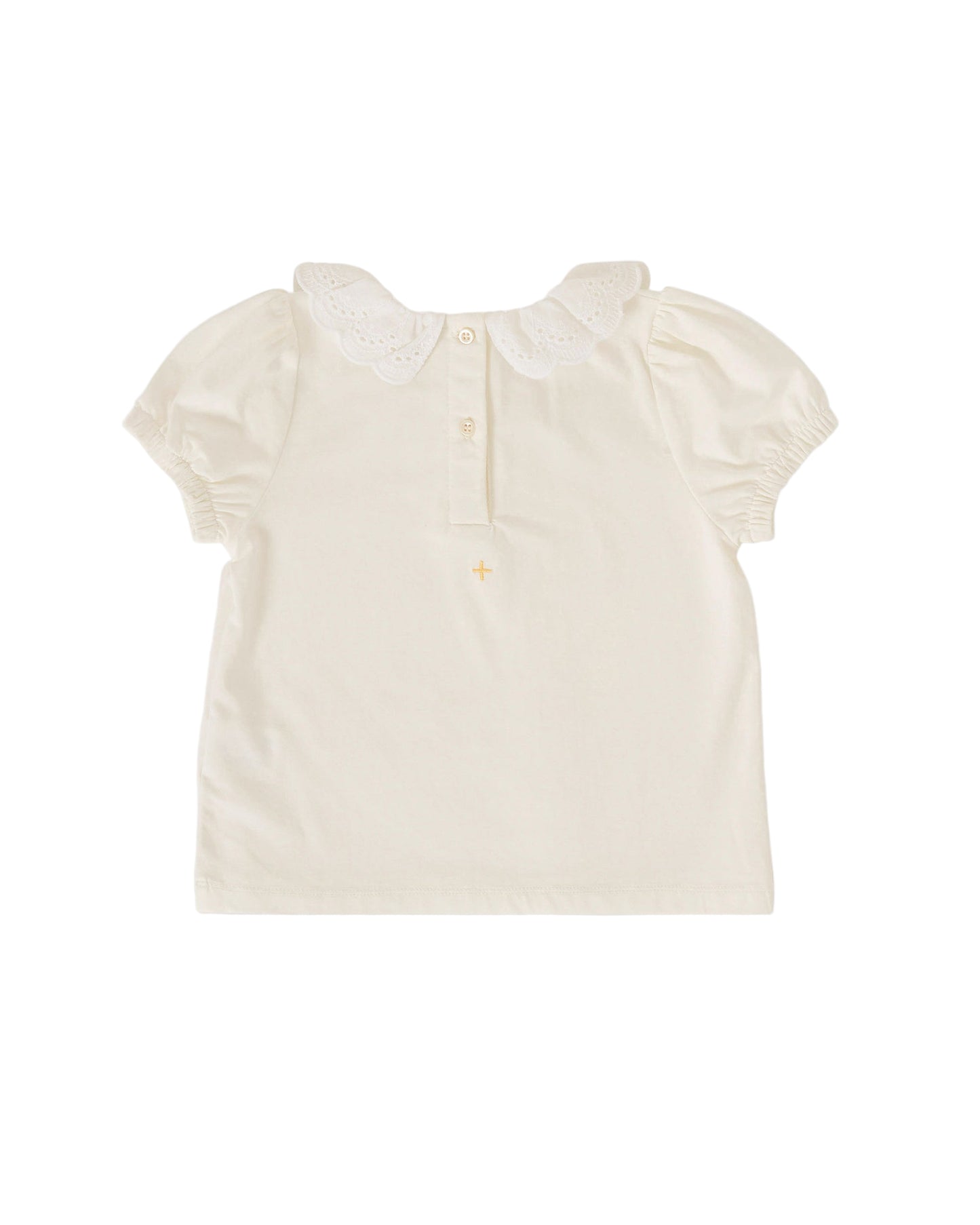 Laura Puff Sleeve Collar Top