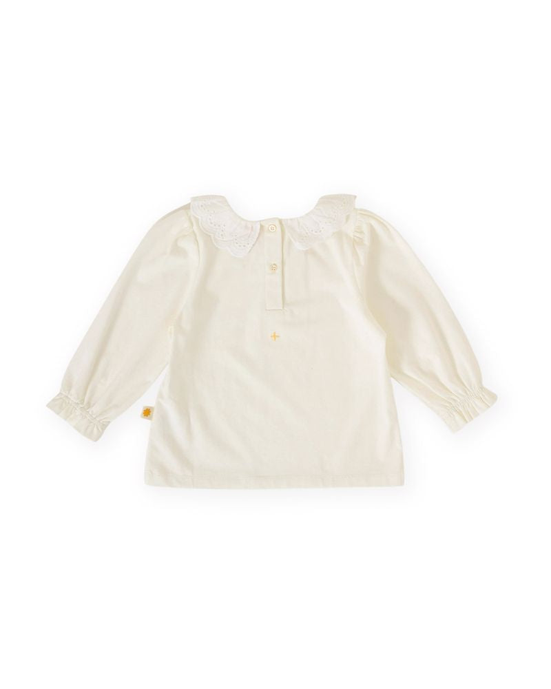 Laura Puff Sleeve Collar L/S Top