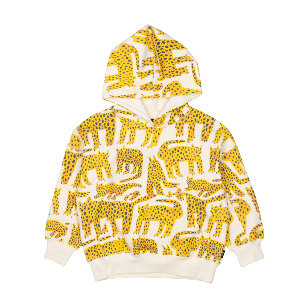 Leopard Hooded Sweatshirt