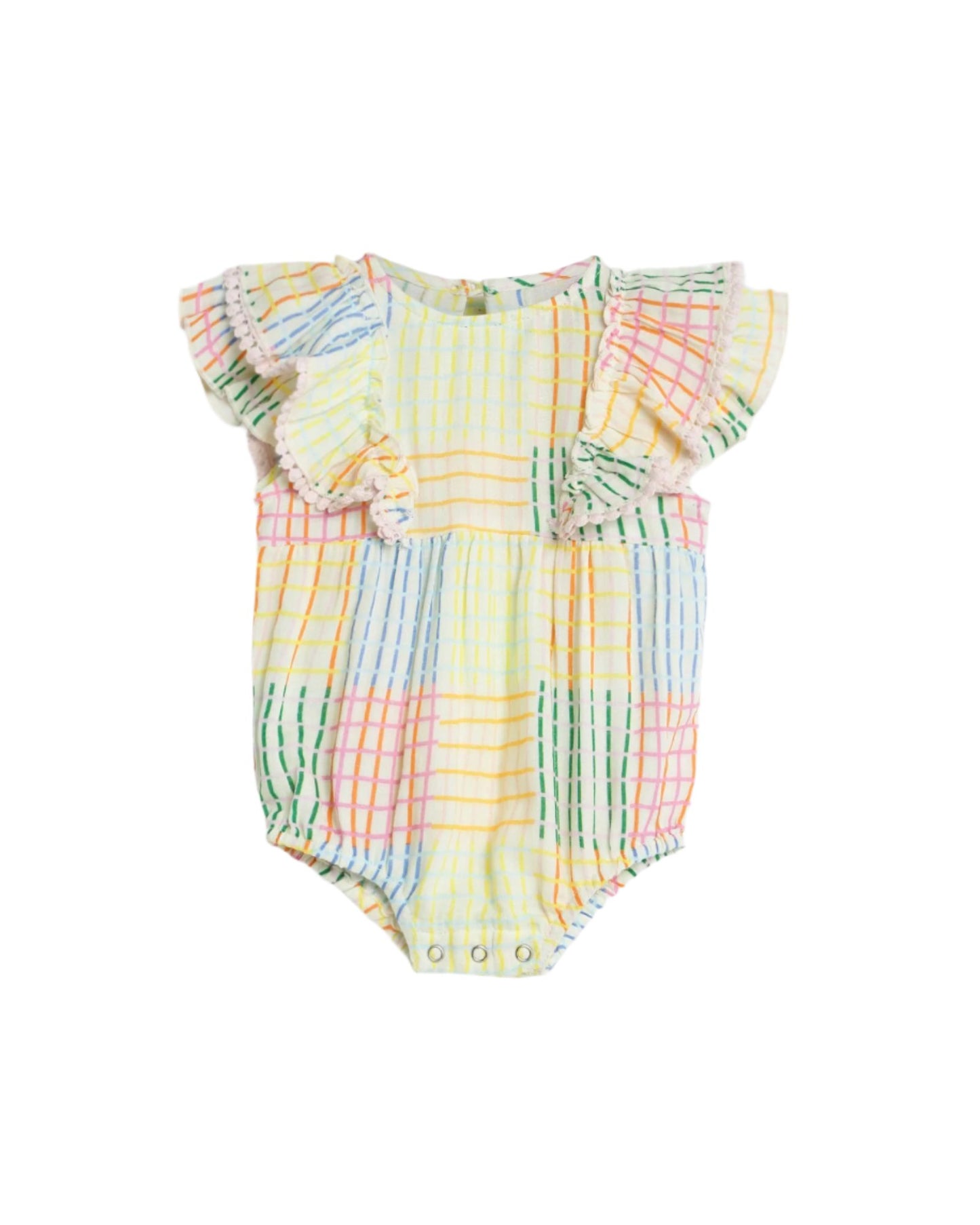 Louisa Playsuit - Crazy Gingham