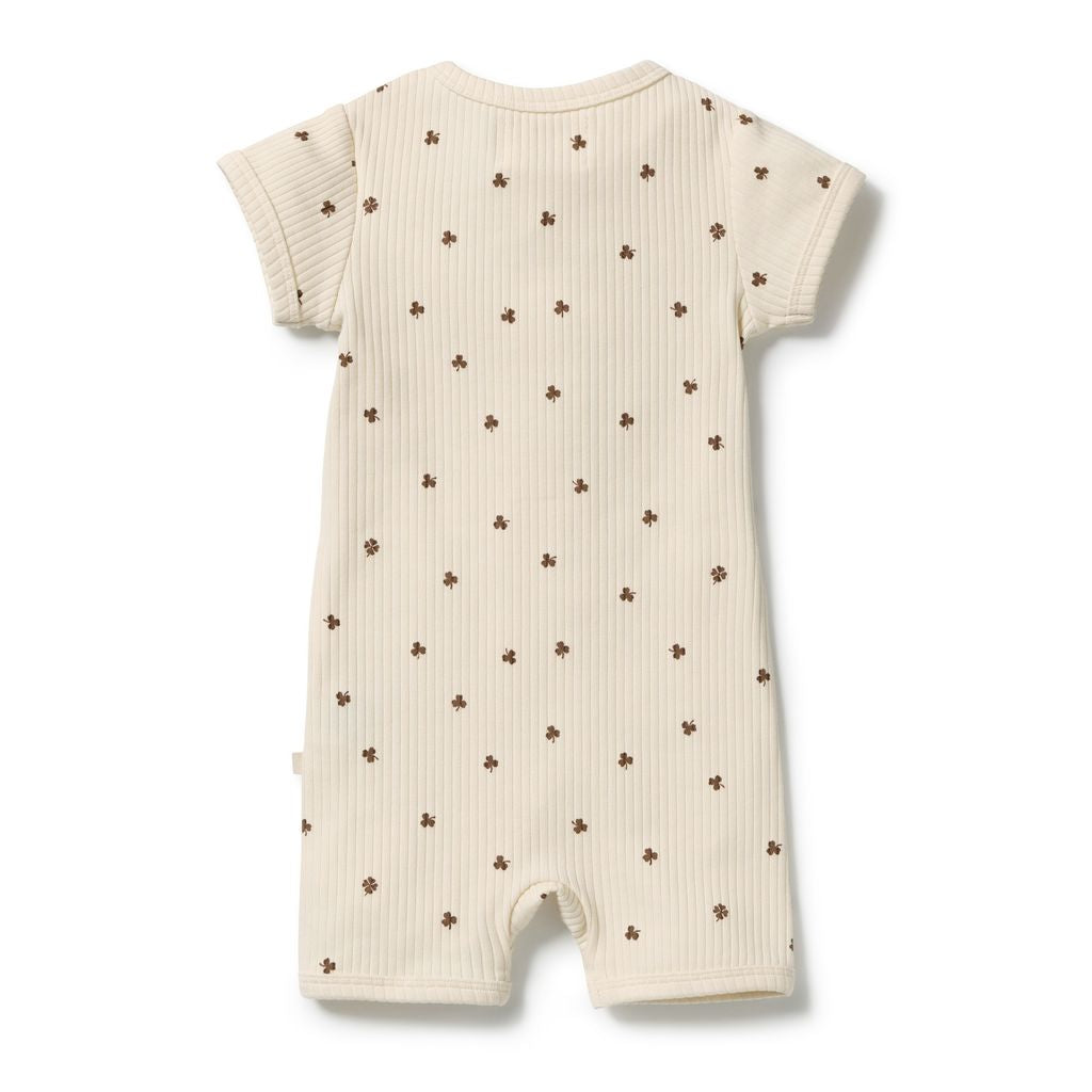 My Lucky Charm Organic Boyleg Zipsuit