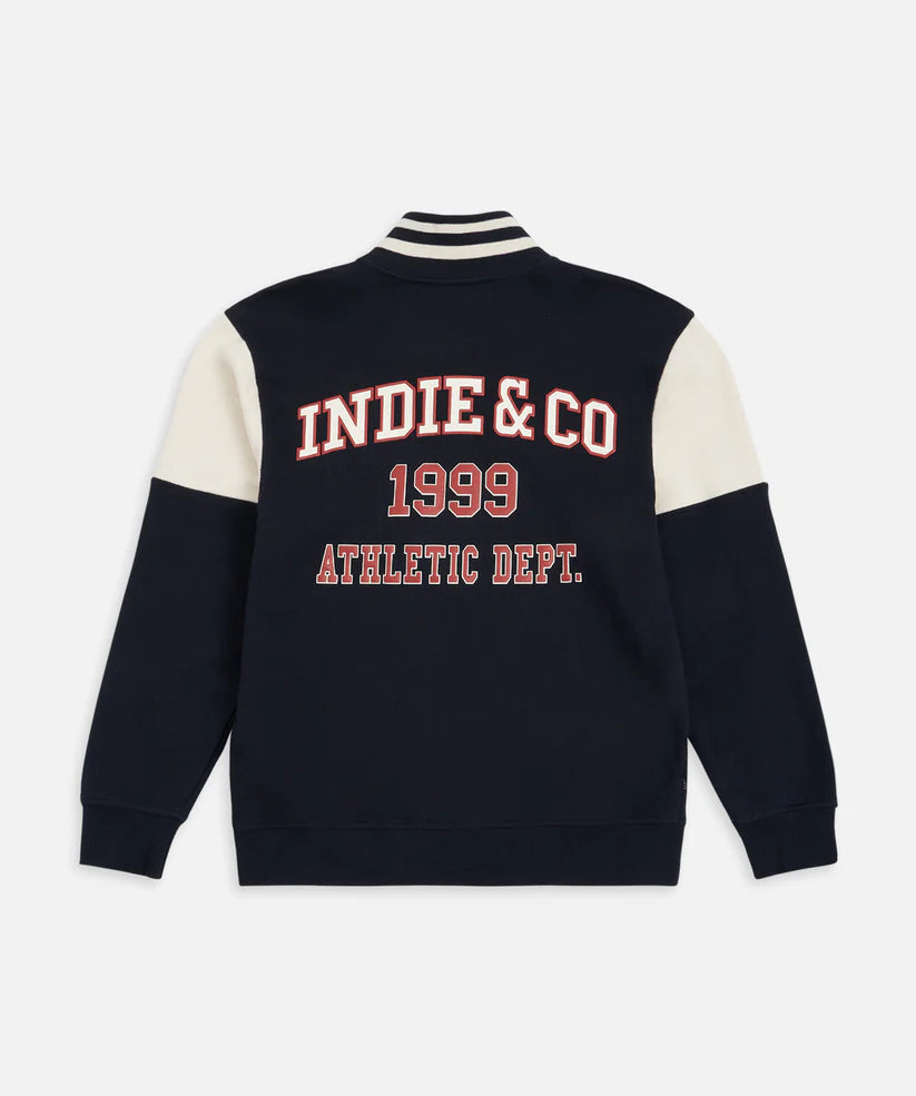 The Luxemburg Track Top - Navy
