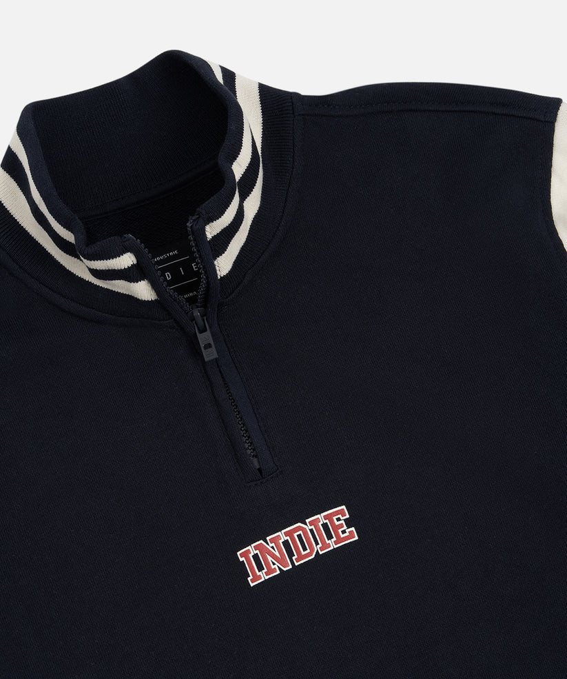 The Luxemburg Track Top - Navy