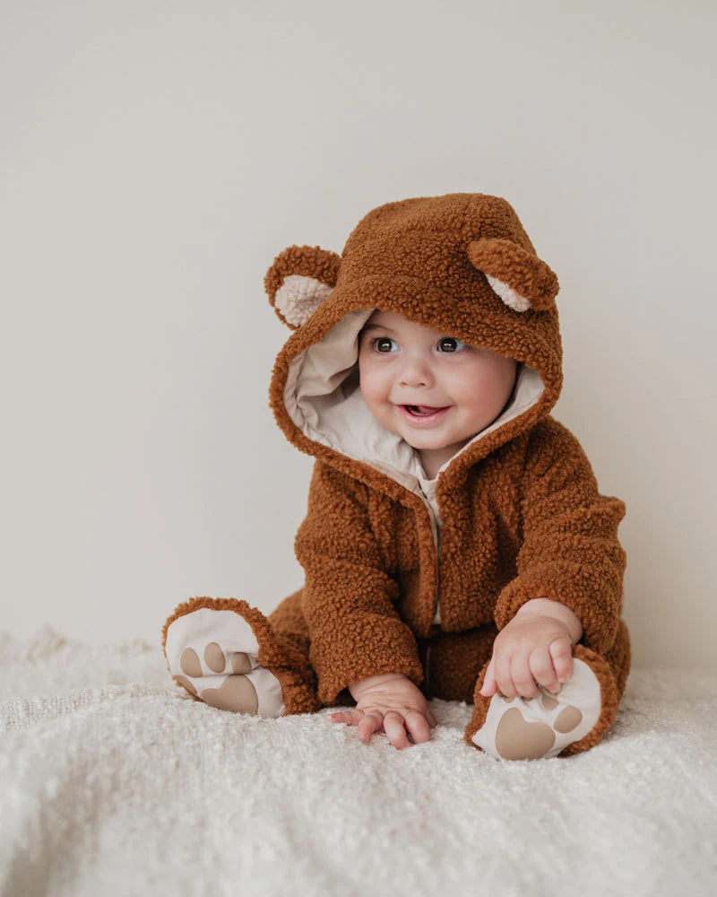 Mateo Plush Teddy Onesie