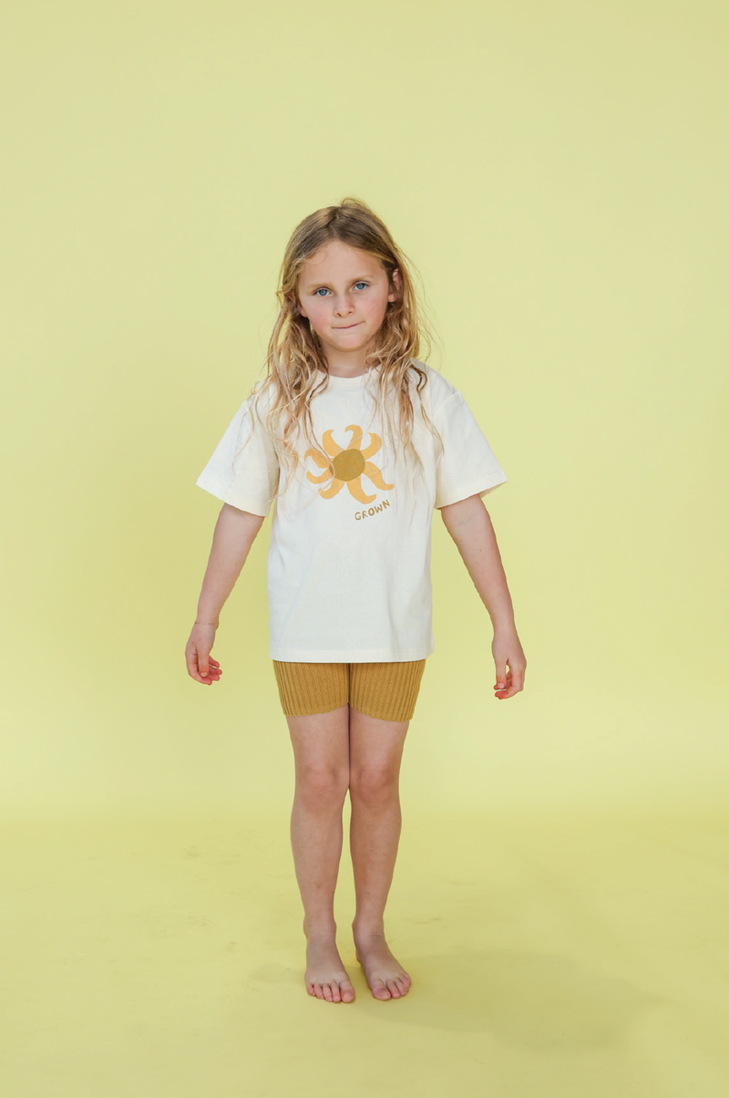 Organic Sunny Tee - Milk