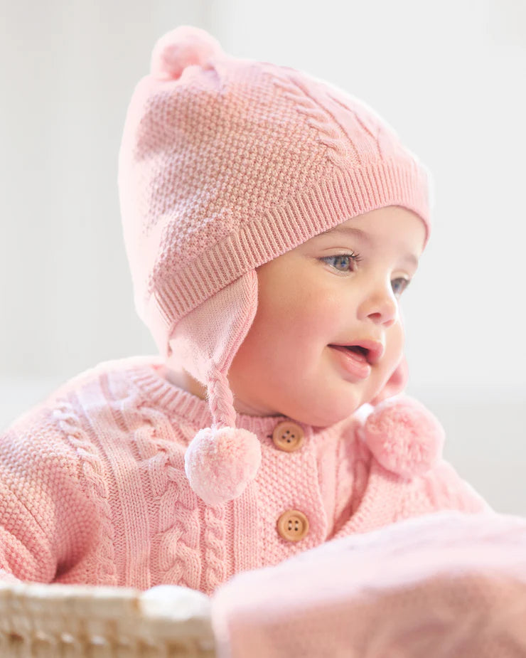 Organic Earmuff Yummy - Misty Rose