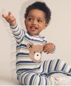 Multi Stripe Hux Romper