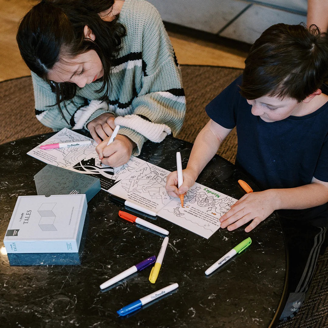 Natural Wonders Tales - Reusable Colouring Book