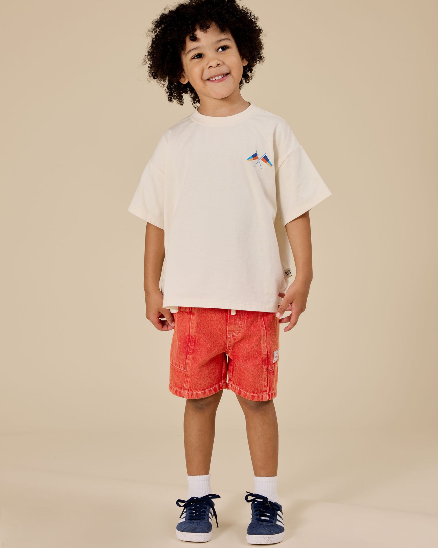 Nautical Flag Oversized T-Shirt