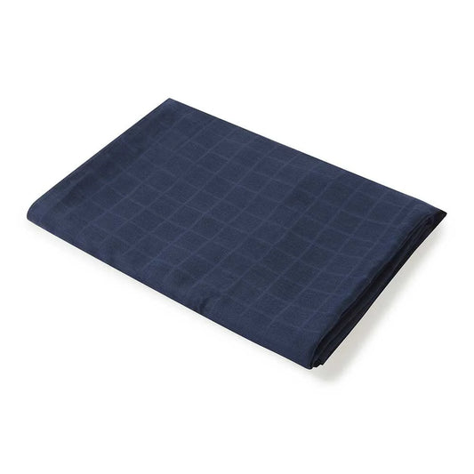 Organic Muslin Wrap - Navy