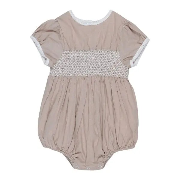 Neutral Love Smock Playsuit