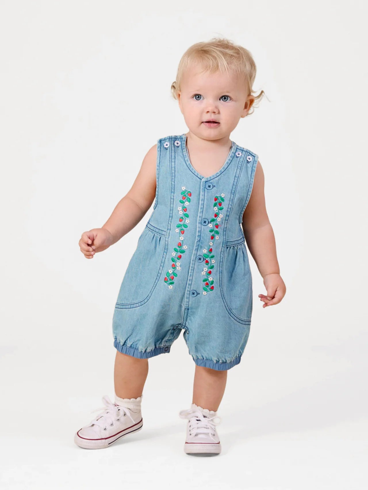 Wild Strawberry Nina Romper
