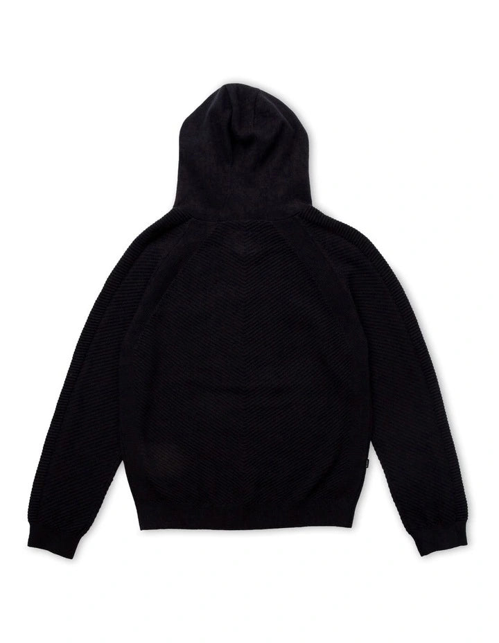The Northridge Knitted Hoodie - Navy