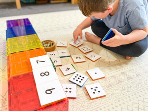 Magnetic Tile Topper - Numeracy Pack (40pc)