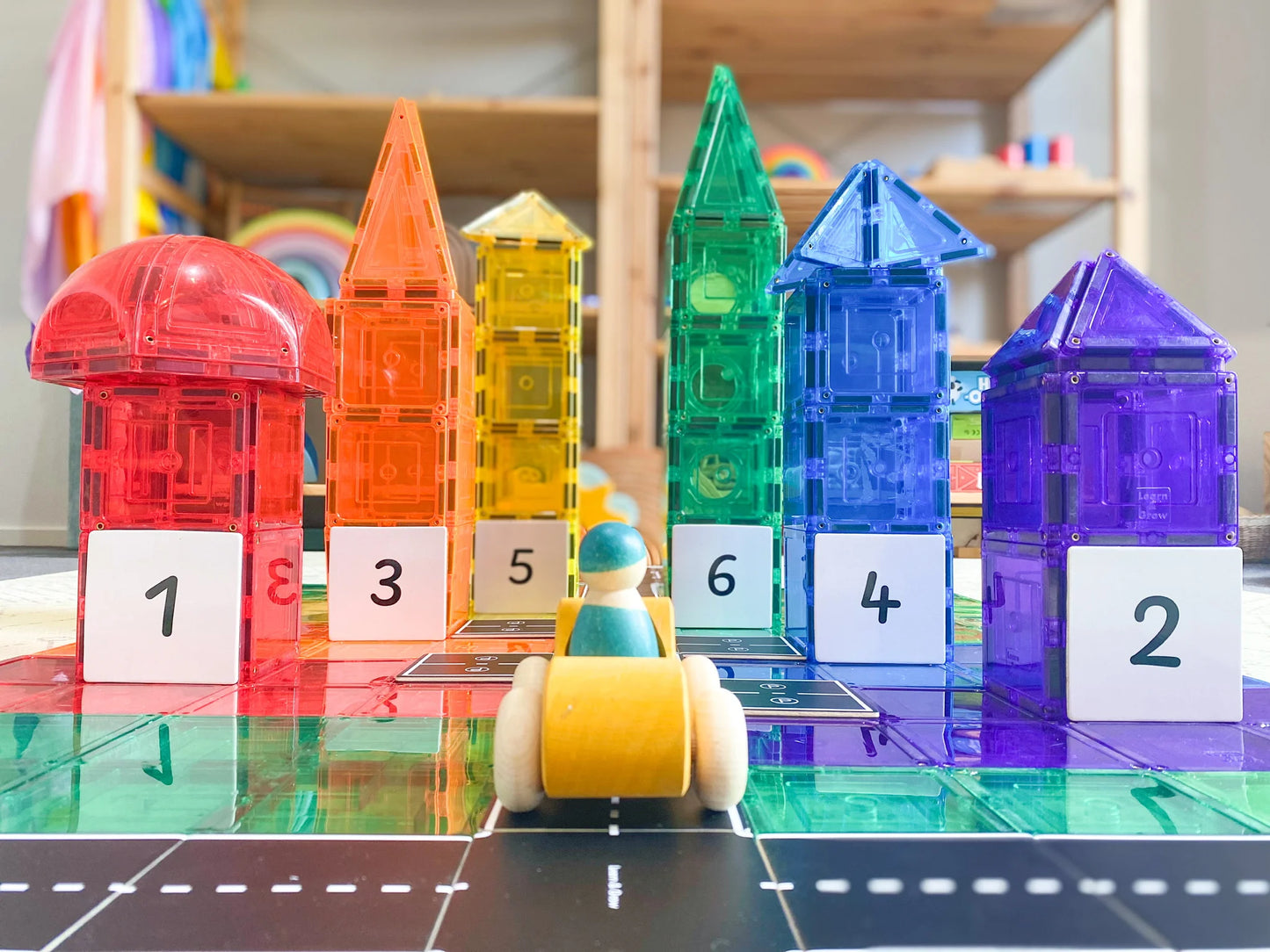 Magnetic Tile Topper - Numeracy Pack (40pc)