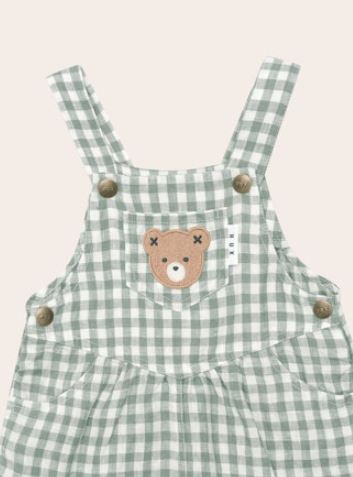 Huxbear Check Short Overall