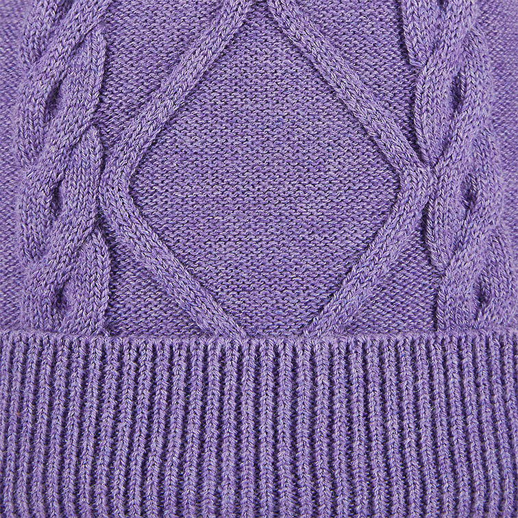 Organic Beanie - Ziggy Pansy