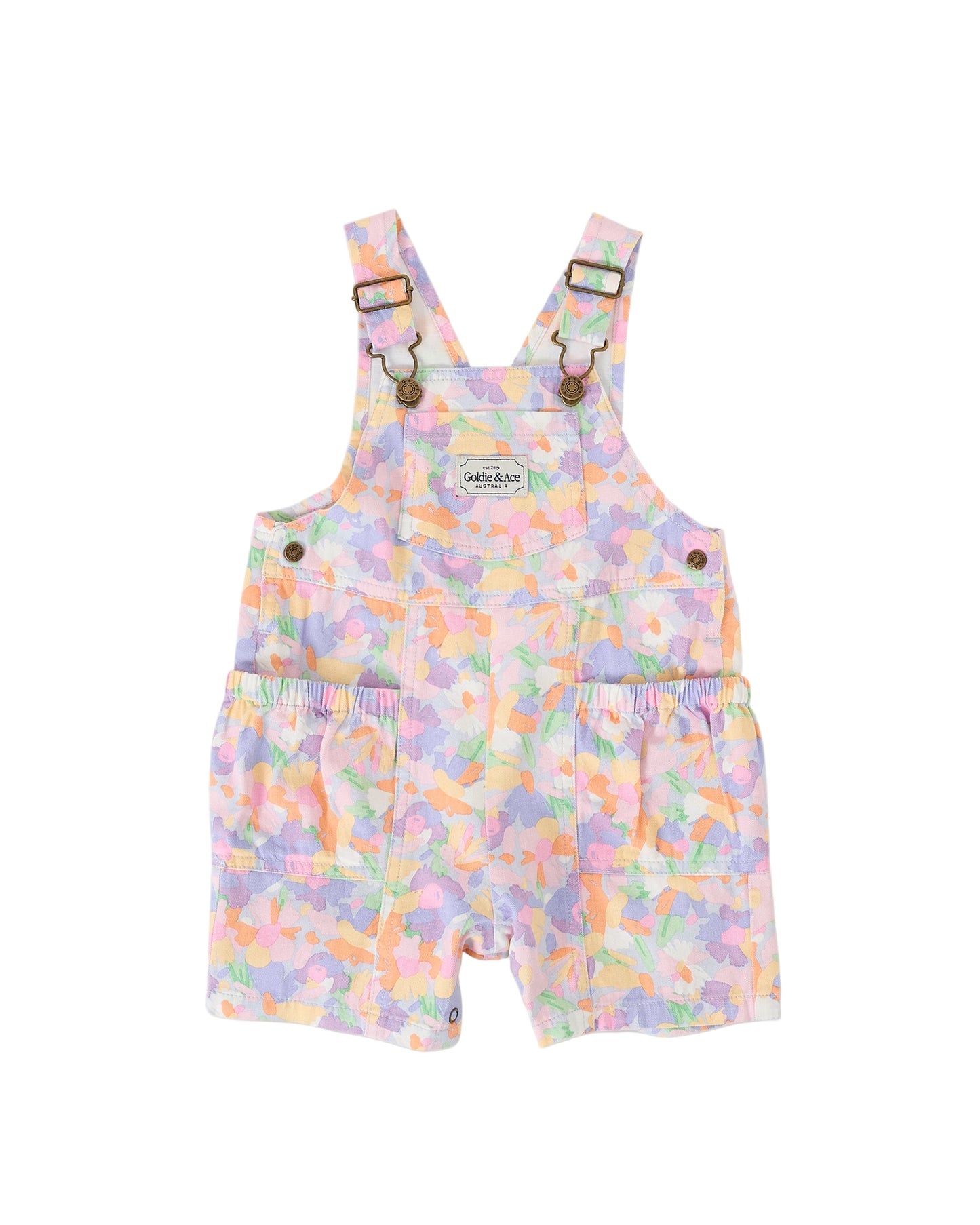 Pastel Bouquet Burton Pocket Overalls
