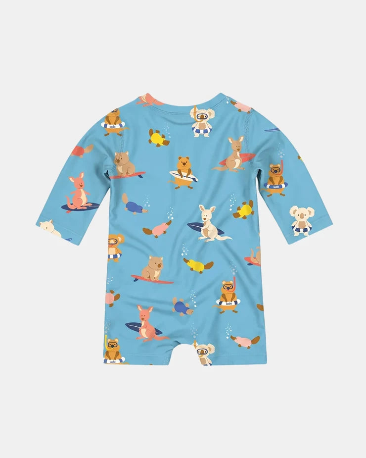 Swim Onesie L/S Pirate - Beach Buddies