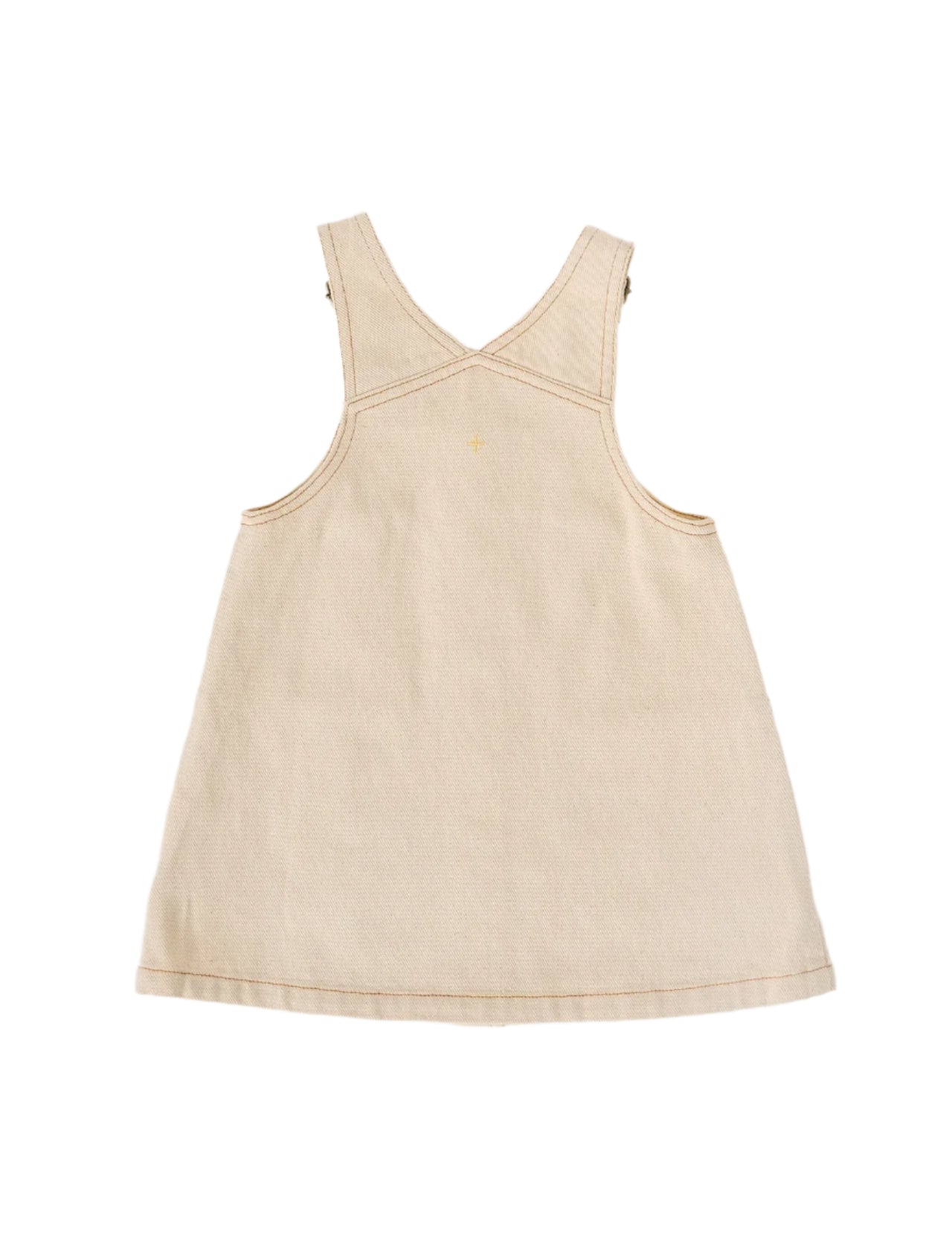 Penelope Pinafore Pocket Dress Oat