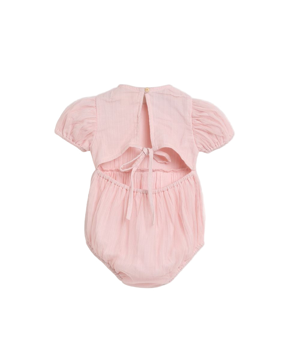 Kimmy Playsuit - Petal Pink