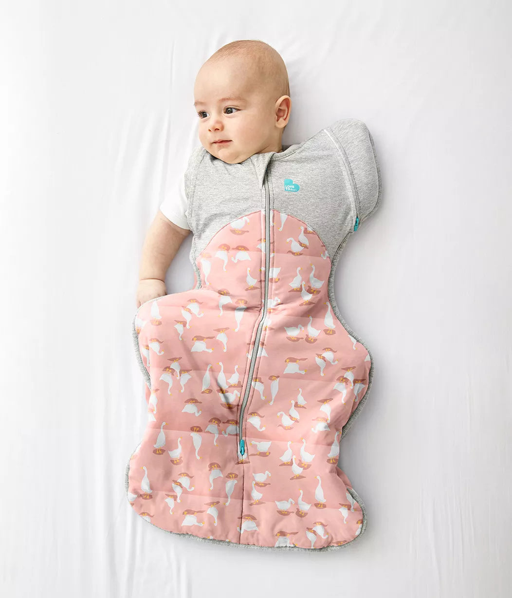 Swaddle Up Transition Bag - Pink (WARM) 2.5 TOG