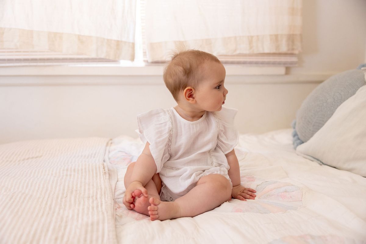 Anais Playsuit - White
