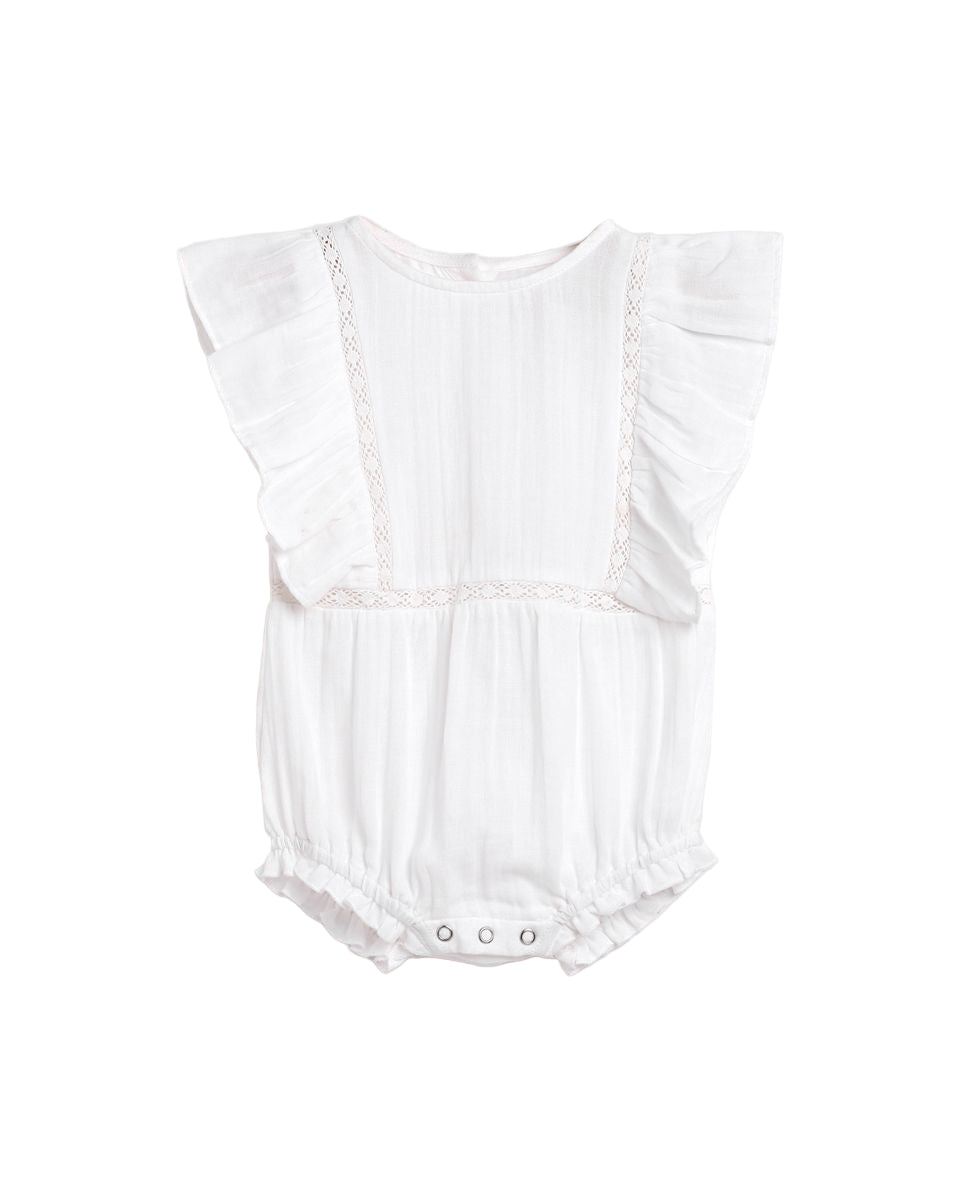 Anais Playsuit - White