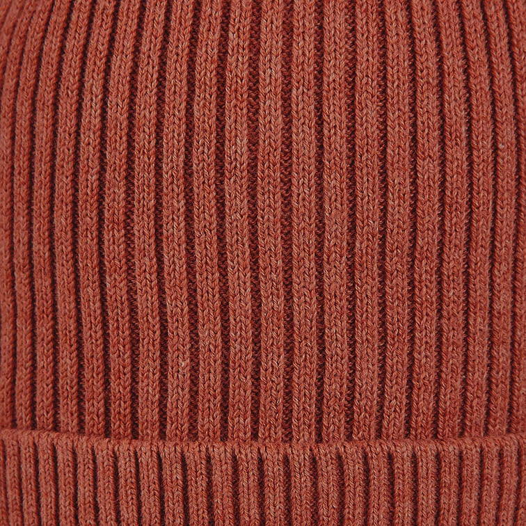 Organic Beanie - Red Gum