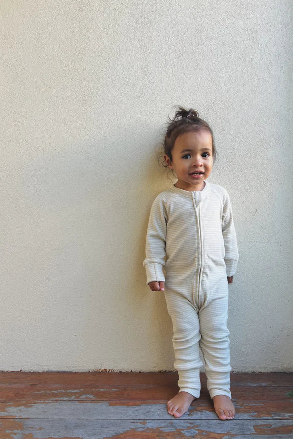 Zip Growsuit L/S - River