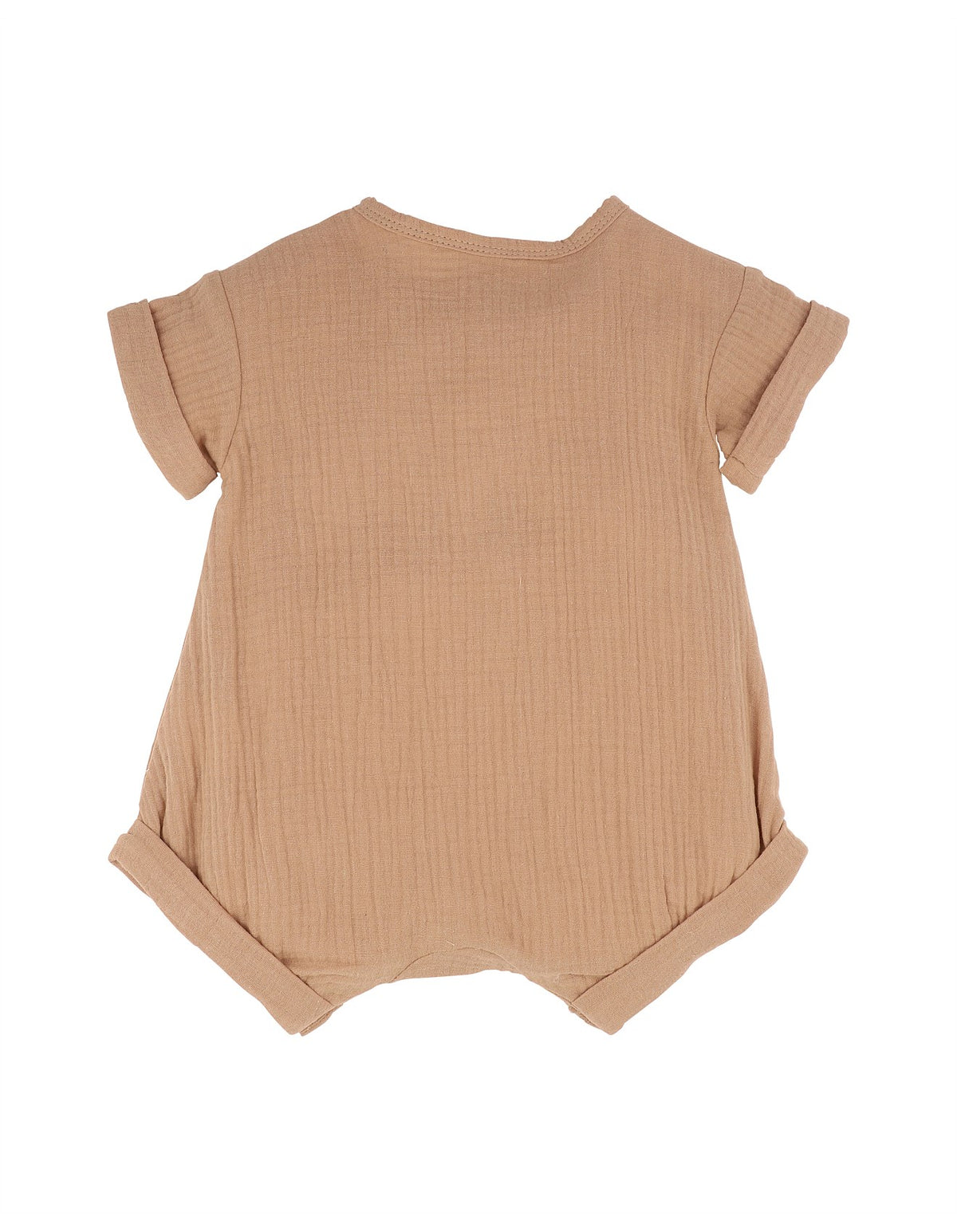 Sway Textured Embroidered Lion Romper
