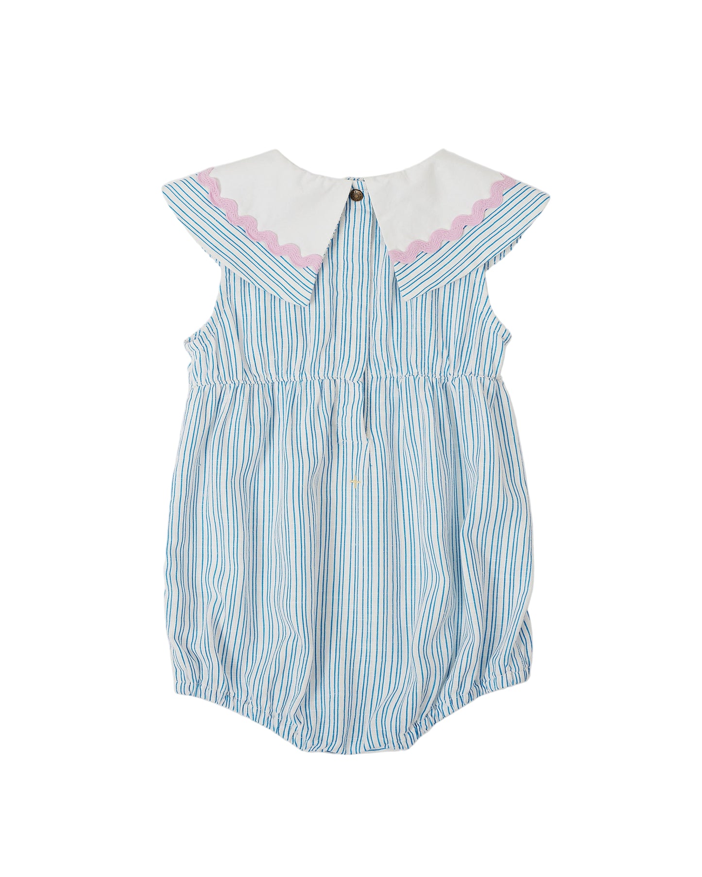 Sailor Stripe Ava Collared Romper