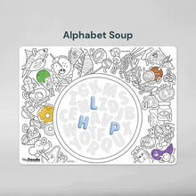Load image into Gallery viewer, Sensory Reusable Silicone Mat - Alphabet Soup
