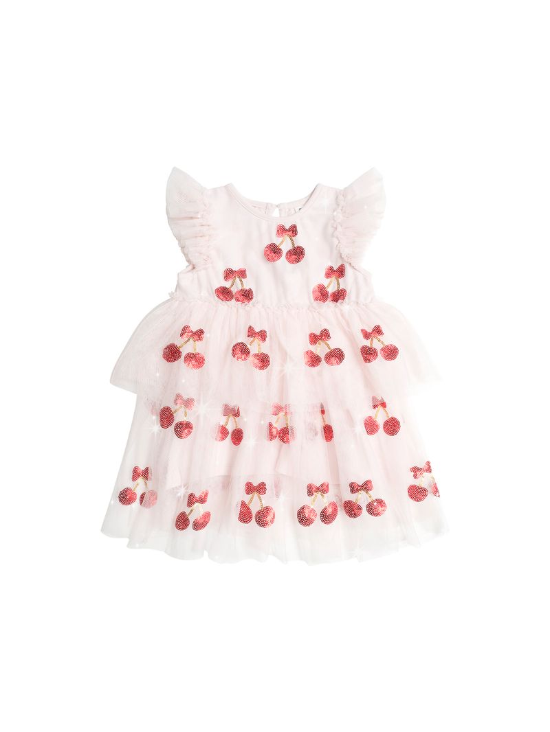 Sequin Cherry Pie Tulle Dress