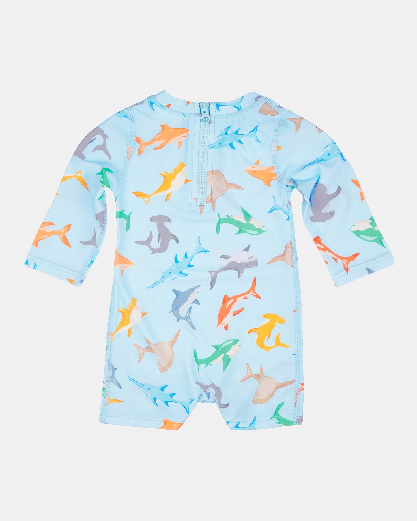 Swim Baby Onesie L/S Classic - Shark Attack