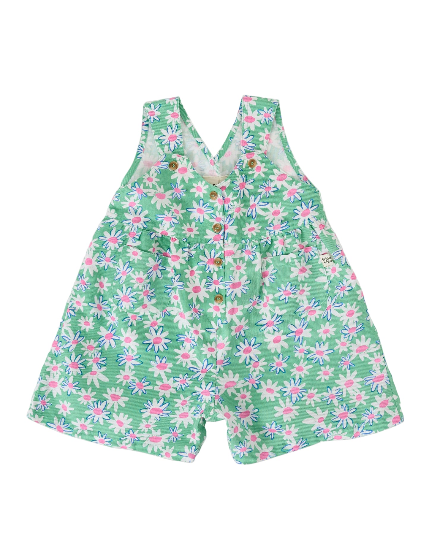 Daisy Patch Sara Shortalls