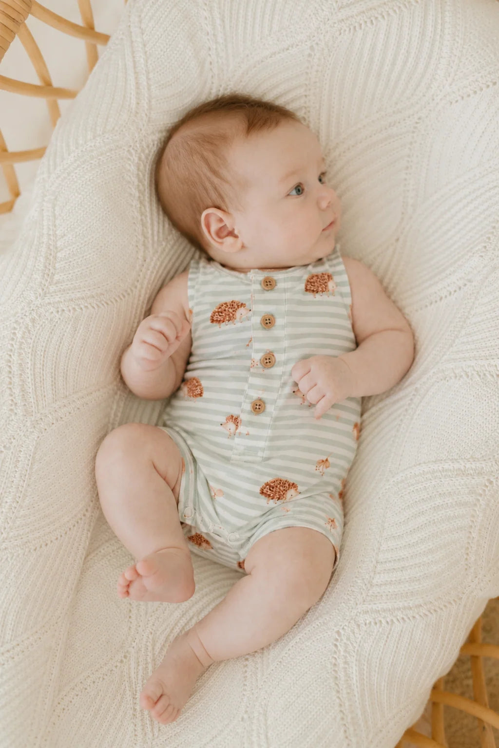 Sleeveless Romper - Forest Friends