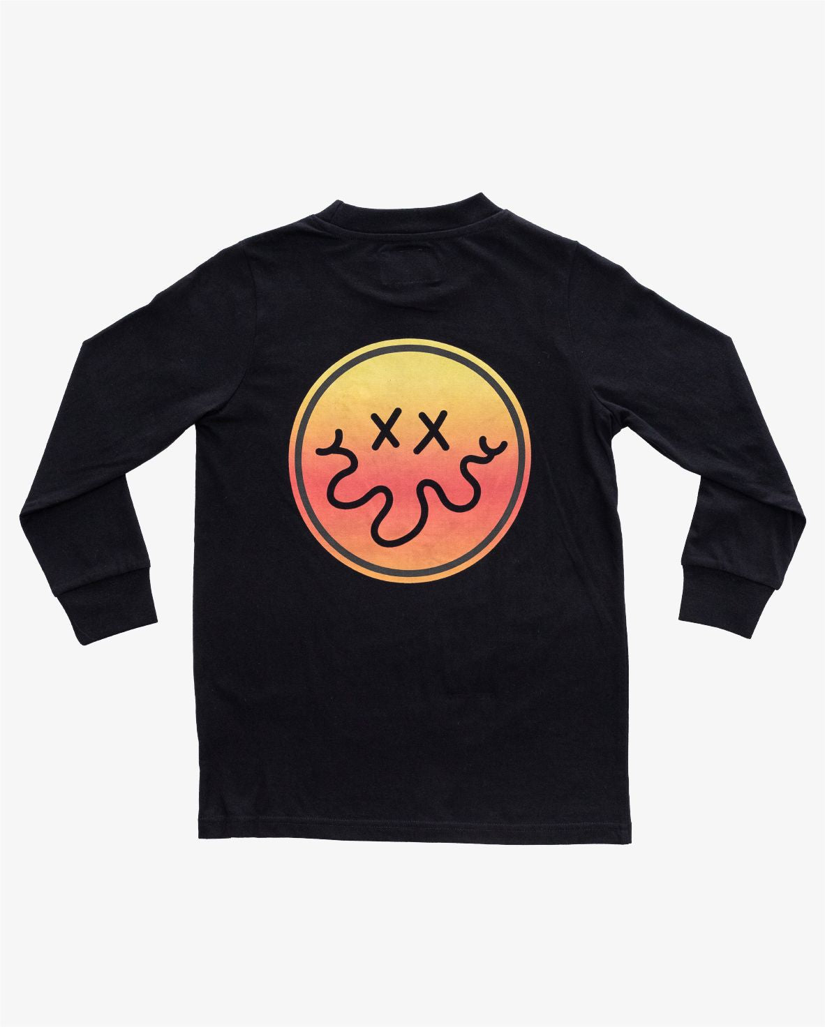 Black Gradient Smile Tee