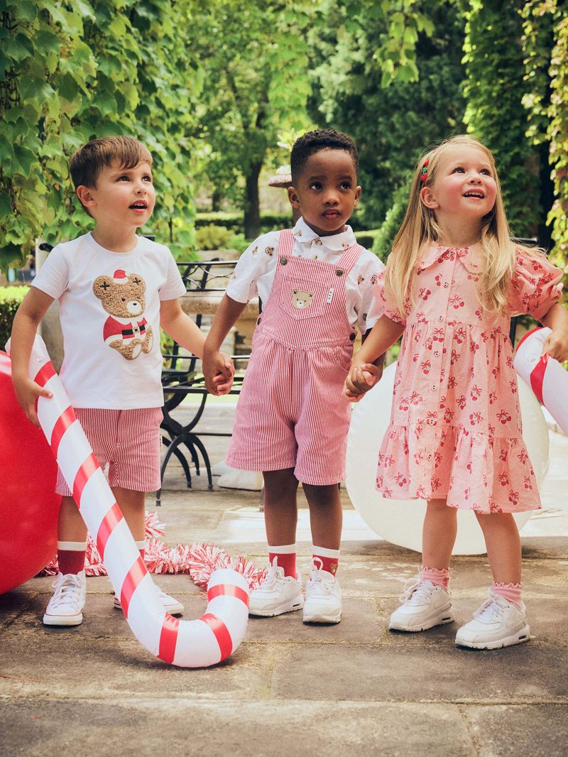 Cherry Pie Tiered Smock Dress