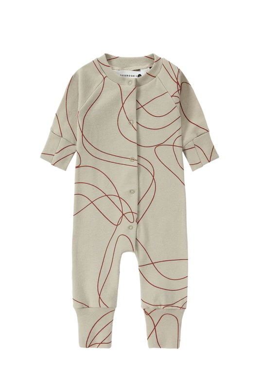 Snapsuit L/S - Ripple/Ember