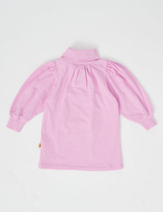 Sofia Embroidered Puff Sleeve Skivvy