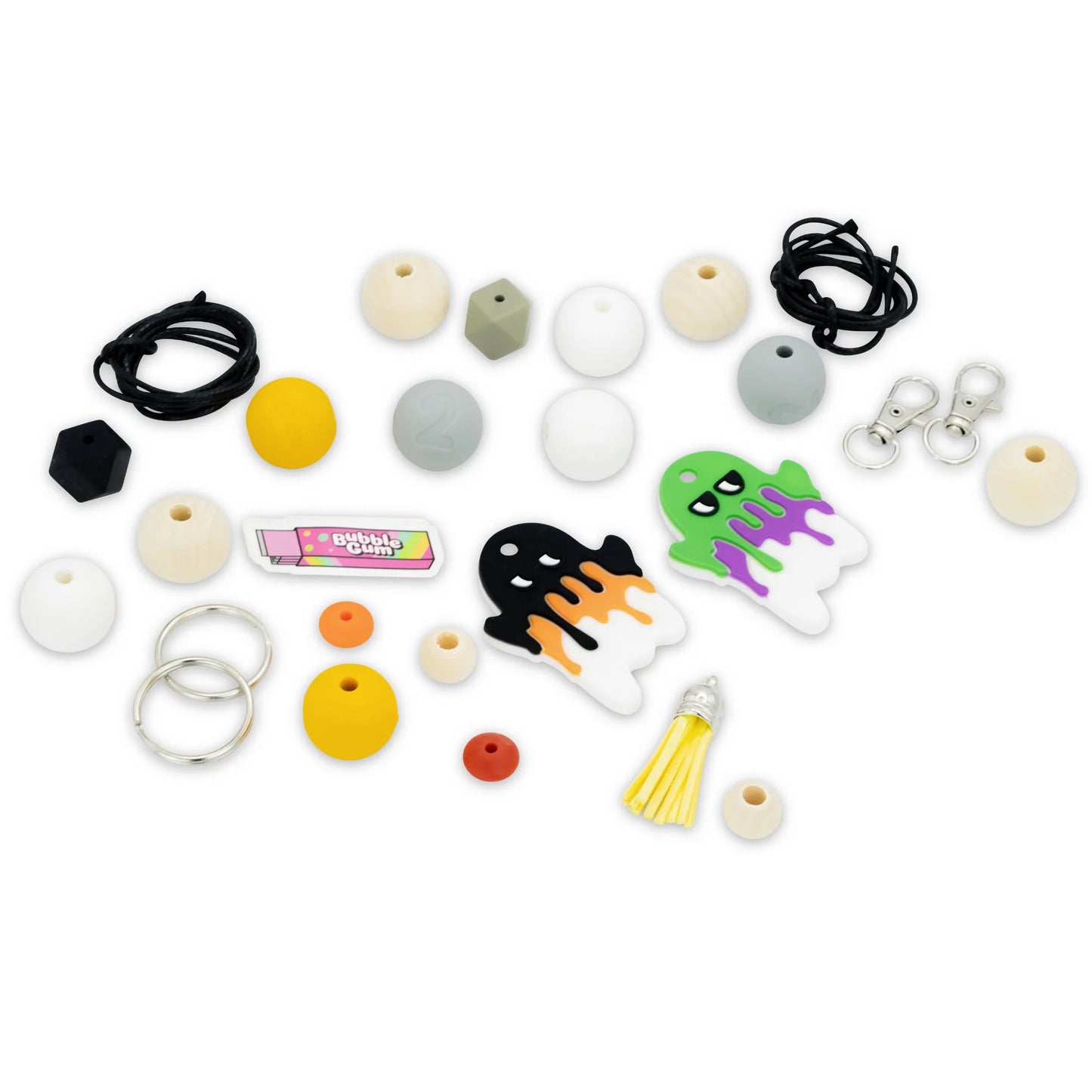 Bead Kits DIY Bag Tags - Spooky Ghost