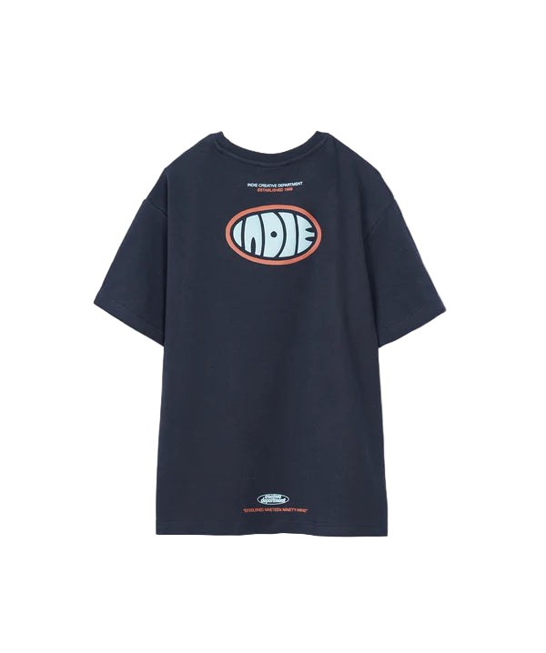 The Stacked Tee - Slate/Mint